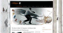 Desktop Screenshot of entremonts.fr